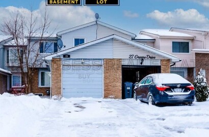 3 Bedroom Freehold Townhome - Downtown Brampton