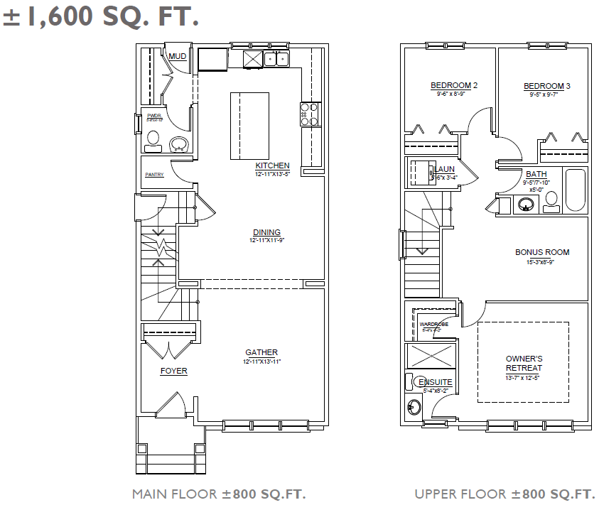 Laned Homes TH - Bridgeport, Chestermere