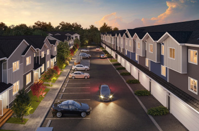 3+1 Bed 2.5 Bath Townhome - Redstone, NE Calgary