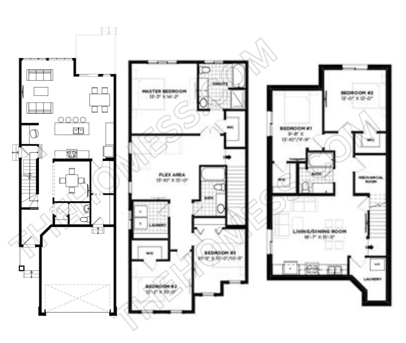 Front Garage Detached Homes RH - Edmonton