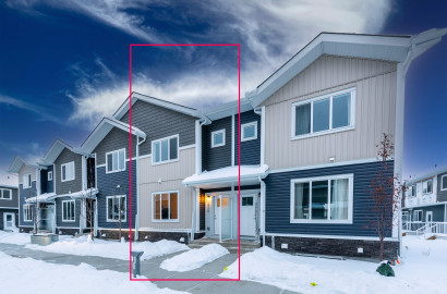 Townhome with unfinished Basement - Redstone, NE Calgary